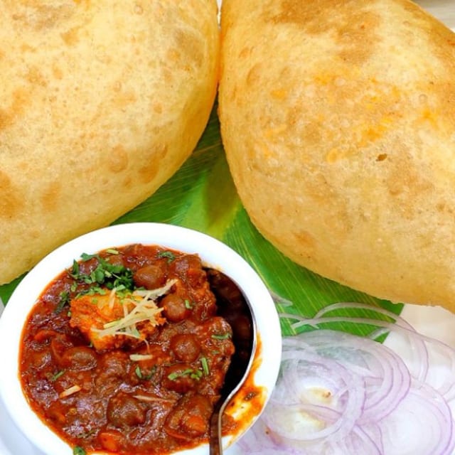 Bhature Bhaji.