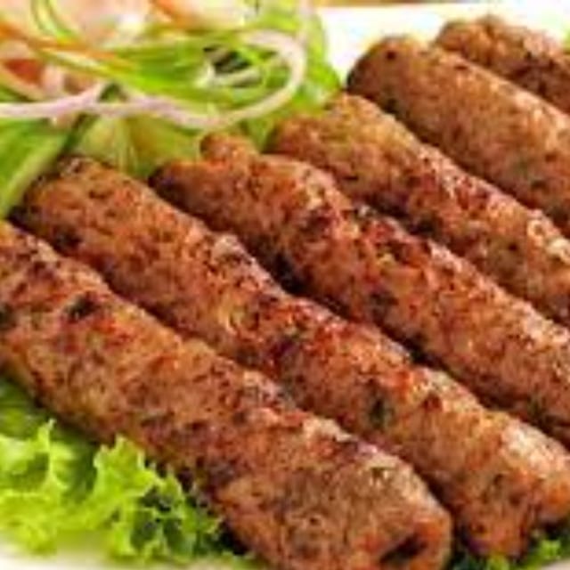Seekh Kabab Plate.