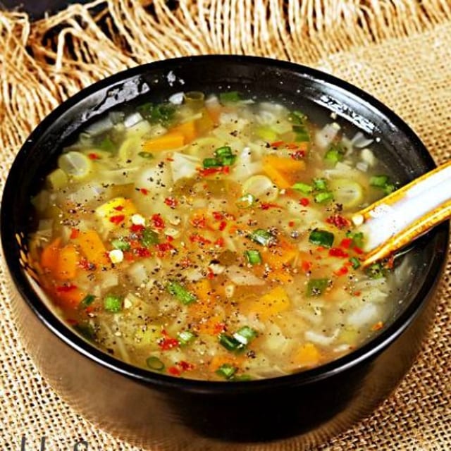 Mixed Veggie Soup.