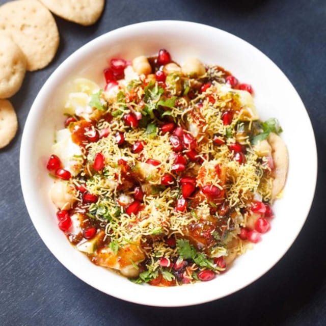 Dahi Papri Chaat.