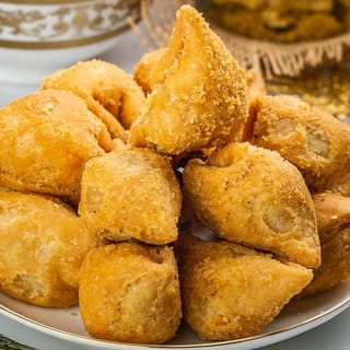 Mini Samosa w/ Cholay (8)
